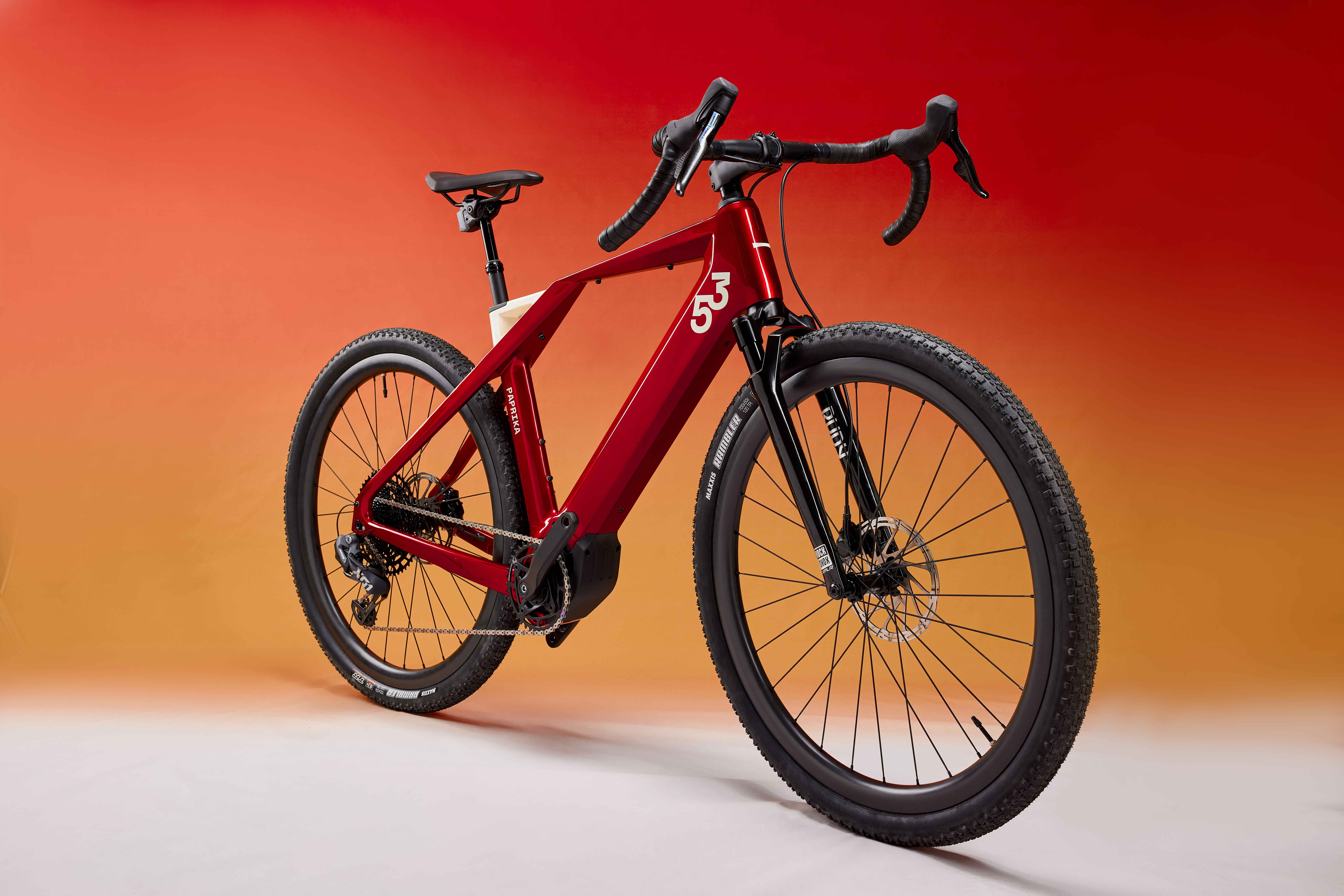 The Paprika 53 Model 25 is the first e-gravel bike powered by